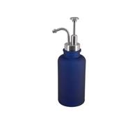 Spirella Distributeur de Savon Verre Yoko Bleu Foncé