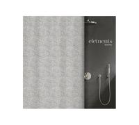 Spirella Elements by Rideau de Douche Polyester ILO 120x200cm Gris Antharcite