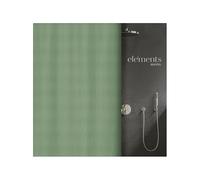 Spirella Elements by Rideau de Douche Polyester Mera 240x180cm Vert