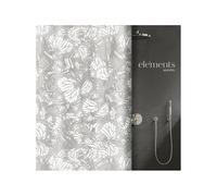 Spirella Elements by Rideau de Douche Polyester Nova 180x200cm Gris