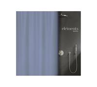 Spirella Elements by Rideau de Douche Polyester Pure 120x200cm Bleu