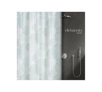Spirella Elements by Rideau de Douche Polyester RAIO 180x180cm Bleu Metalic