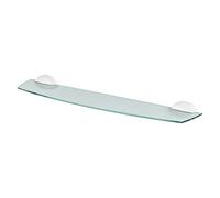 Spirella, Étagère Moderne en Citron Blanc, Design élégant et Fonctionnel pour optimiser Votre Espace de Rangement, idéale pour la Salle de Bain ou la Cuisine - 60 cm, Blanc