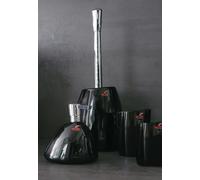 Spirella ETNA Shiny Black / Noir (Grès Brillant) Bain 4 Parties Massif