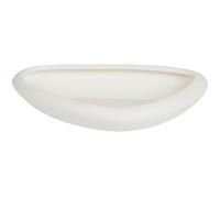 Spirella Porte-savon Etna en grès blanc H 3 cm x L 15 cm