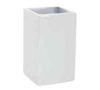 Spirella Gobelet Porcelaine Quadro Blanc
