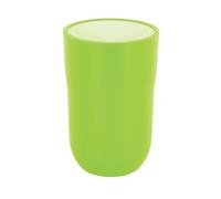 Spirella - Gobelet Cocco en Polystyrène Élégant et Pratique pour Votre Salle de Bain, Design Moderne, Idéal pour Un Usage Quotidien, Kiwi