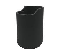 Spirella Gobelet de Salle de Bain Polyrésine, Modèle Sybella, Noir