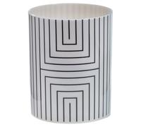 Gobelet - SPIRELLA - En polyrésine - Graphic - 7.3x9cm - Noir & blanc