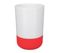 Spirella Gobelet MOJI Rouge et Blanc en Polypropylène