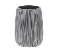 Spirella Gobelet Polyrésine Hollis Gris & Blanc