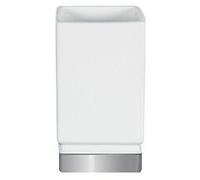 Spirella Gobelet Porcelaine ROMA Blanc et Argent