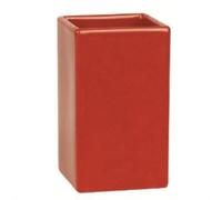Spirella, Gobelet rétro élégant en Plastique Durable, Parfait pour Les Boissons Chaudes et Froides, idéal pour la Maison ou Le Bureau, Taille 300 ML, Couleur Rouge