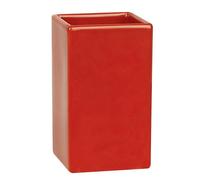 Spirella, Gobelet rétro élégant en Plastique Durable, Parfait pour Les Boissons Chaudes et Froides, idéal pour la Maison ou Le Bureau, Taille 300 ML, Couleur Rouge