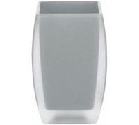 spirella gobelet salle de bain freddo - 10,5 x 7 x 7cm - gris Gris