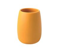 Spirella - Gobelet Sven Safran en Polyrésine, Accessoire Pratique et Esthétique pour Votre Salle de Bain, Facile à Nettoyer et Particulièrement Résistant à l'Humidité