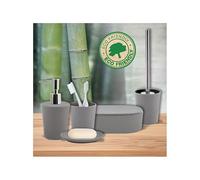 Spirella Lot d'accessoires de Salle de Bain Takeo Gris