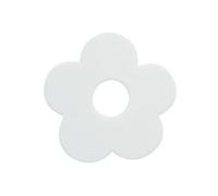 Spirella Lot de 5 Stickers Figurines antidérapantes de Douche ou Baignoire PVC Funky 11,5x12cm Blanc