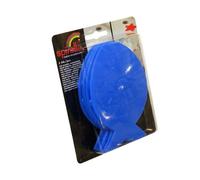 Spirella Lot de 5 Stickers Figurines antidérapantes de Douche ou Baignoire PVC Globefish 16x10,5cm Bleu Electrique