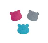 Spirella Lot de 6 Stickers Figurines antidérapant de Douche ou Baignoire PVC Teddy 11,5X8,5cm Multicolor