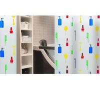 Spirella Make-Up Multicolor Rideau De Douche Multicolore 180x200
