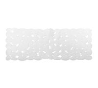 Spirella-Marathon-Tapis de Bain-PVC-Blanc - 75 x 36 cm