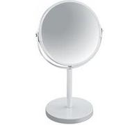 Spirella miroir grossissant sur pied acier sydney blanc Blanc G