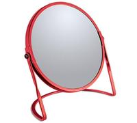Spirella Miroir grossissant sur Pied Acier Akira Rouge Mat