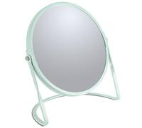 miroir grossissant sur pied acier akira vert glace