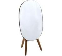 Spirella miroir sur pied ovale bois alesia bois d'acacia G