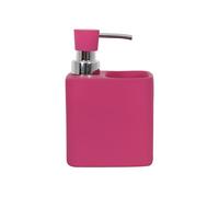 Spirella MSV Distributeur de Savon & Porte Eponge Céramique Malaga Rose