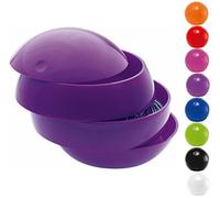 Spirella - Organisateur de Maquillage Box Beauté Pratique et Élégante pour Un Rangement Optimal de Vos Produits Cosmétiques - Taille Unique, Violet