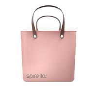 SPIRELLA - Panier Multi Usages 25L en Polypropylène, Idéal pour Rangement, Organisation et Décoration de votre Maison ou Bureau, Rose