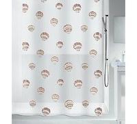Spirella PEVA Rideau de douche SHELL 180x200cm Marron