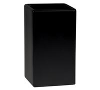 Spirella Porte-Brosse à Dents en céramique Quadro - 6,5 x 10,5 cm - Noir Mat