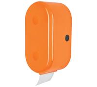 Spirella 1018767 Cube Orange Porte Rouleau Accessoires de Bain, ABS, 30 x 15 x 13 cm