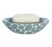 Spirella Porte Savon Céramique Darwin Pebble Gris