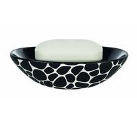 Spirella Porte Savon Céramique Darwin Pebble Noir
