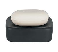 Spirella Porte Savon Céramique Retro Noir