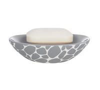 Spirella Porte Savon Céramique Darwin Pebble Gris