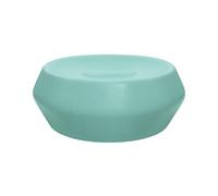 Spirella - Porte-Savon Joshua en Grès, Dimensions 12 x 5 cm, Élégant Accessoire de Salle de Bain, Design Moderne et Pratique pour Un Rangement Optimal, Aqua