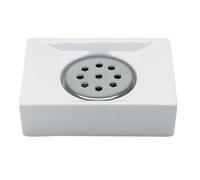 Spirella Porte Savon Porcelaine Quadro Blanc