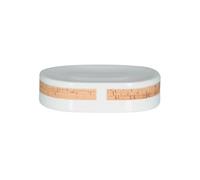 Spirella Porte Savon Porcelaine Tube Nature Blanc & Beige