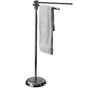 porte serviettes double acier darwin chromé
