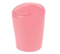 Spirella - Poubelle à bascule MOVE - Design Moderne et Compact - Couvercle Amovible et Facile à Nettoyer - Idéale Salle de Bain ou Cuisine - Lavande - 2L