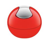 Spirella Poubelle à bascule PP BOWL 1L Rouge