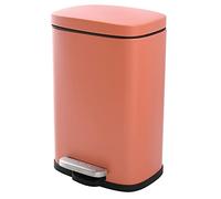 Spirella Poubelle à pédale Acier AKIRA 5L Terracotta Mat