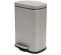 Spirella Poubelle à pédale Acier AKIRA 12L Taupe Mat