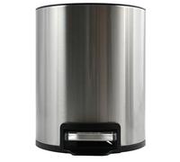 Spirella Poubelle à pédale Inox RIKU 3L Brossé