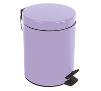 Spirella Poubelle à pédale Sydney Acier 5L Lavande